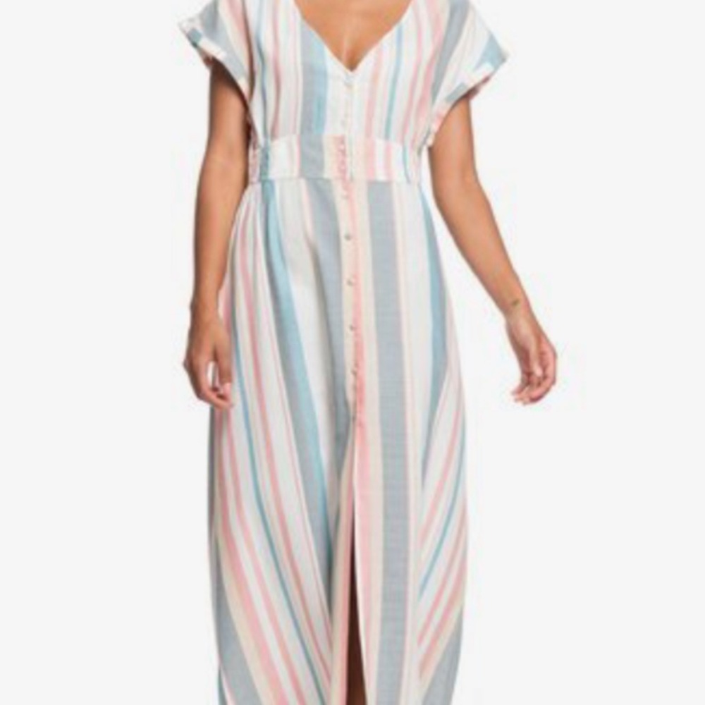 Roxy striped maxi dress